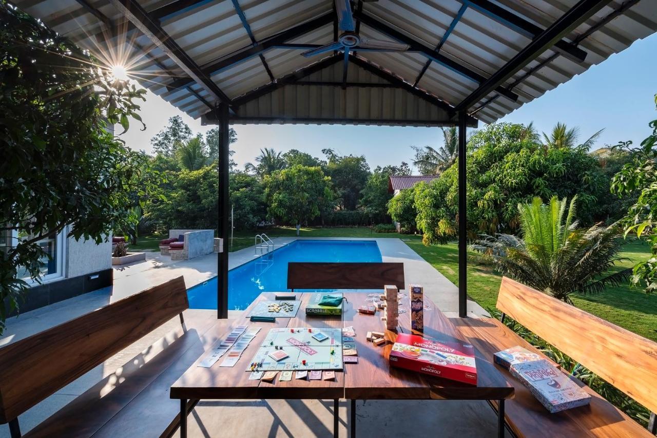 Saffronstays Casa Manga, Karjat - Pet-Friendly Pool Villa Near Nd'S Film World And Saltt Екстер'єр фото
