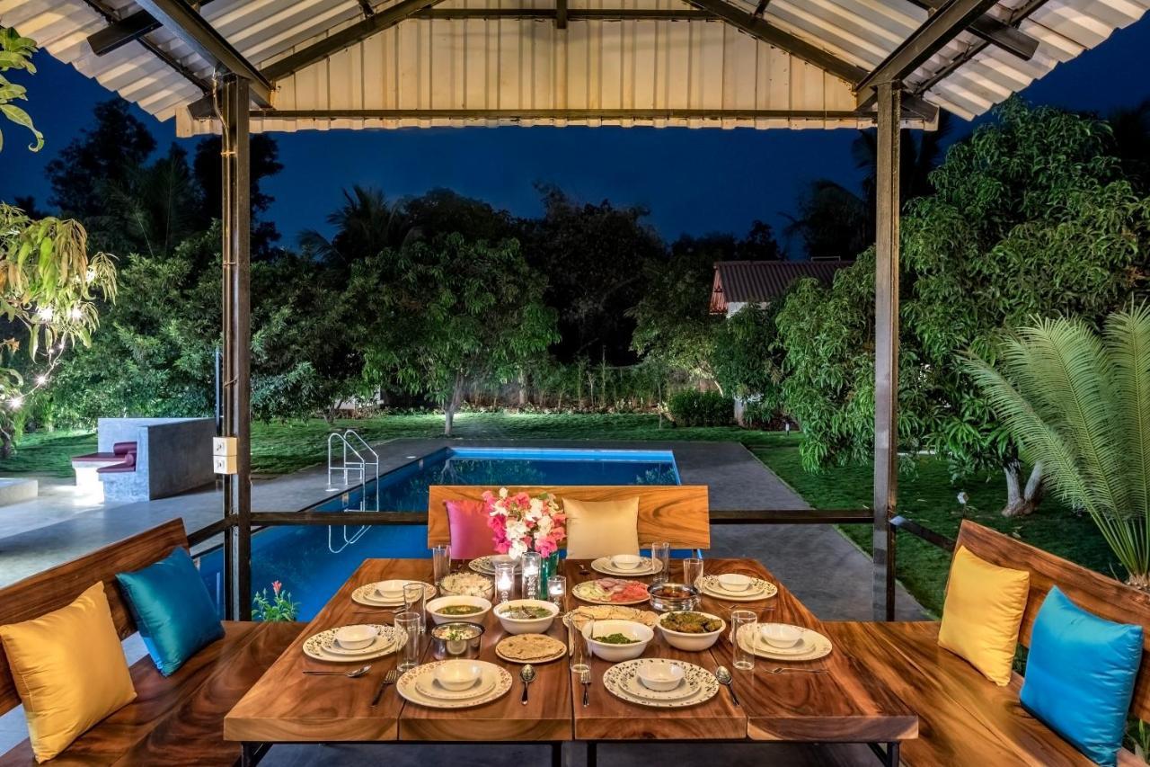 Saffronstays Casa Manga, Karjat - Pet-Friendly Pool Villa Near Nd'S Film World And Saltt Екстер'єр фото